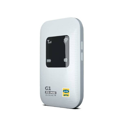 مودم  جیبی سیم کارتی ۴G LTE قابل حمل ایرانسل مدل FD-M40 G1  با اینترنت 200گیگ 3ماهه گارانتی یکساله