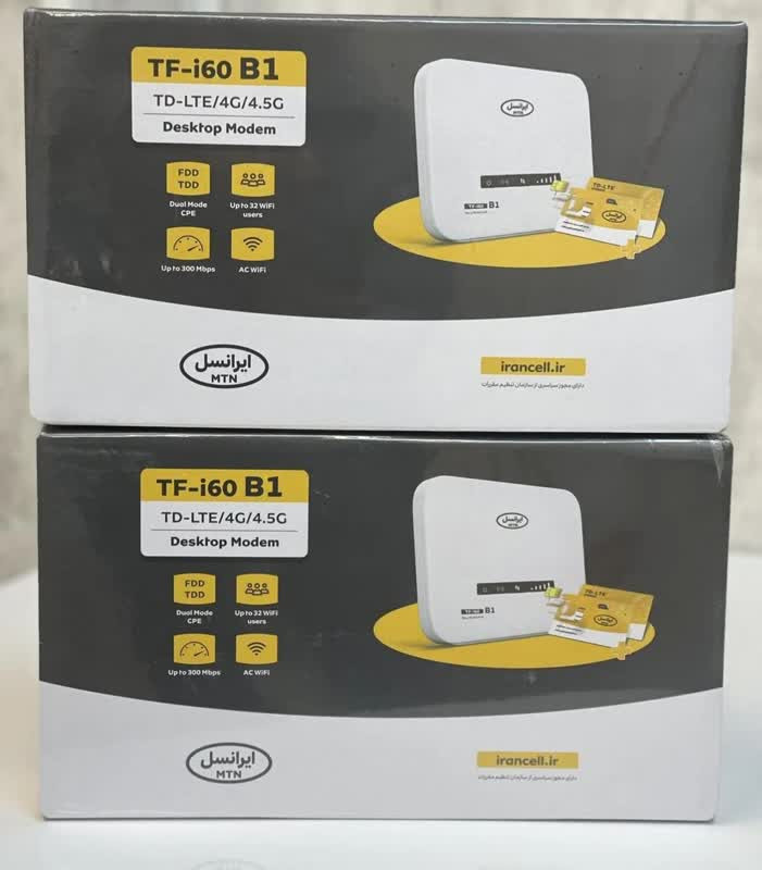 مودم TDLTE - TF-i60 B1 ایرانسل