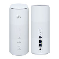 مودم زد تی ای(ZTE) مدل MC7010 استوک مناسب فضای باز(5G,TD-LTE) به همراه روتر وایرلس ZTE مدل MF269